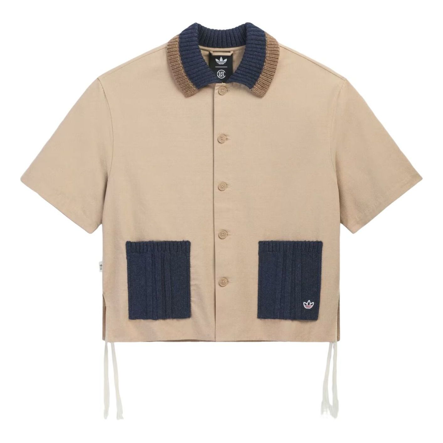 X CLOT S/S Guayabera Shirt Asia Sizing 'Warm Sandstone'
