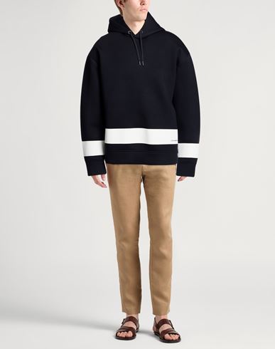 Man Sweatshirt Midnight blue Size XL Modal