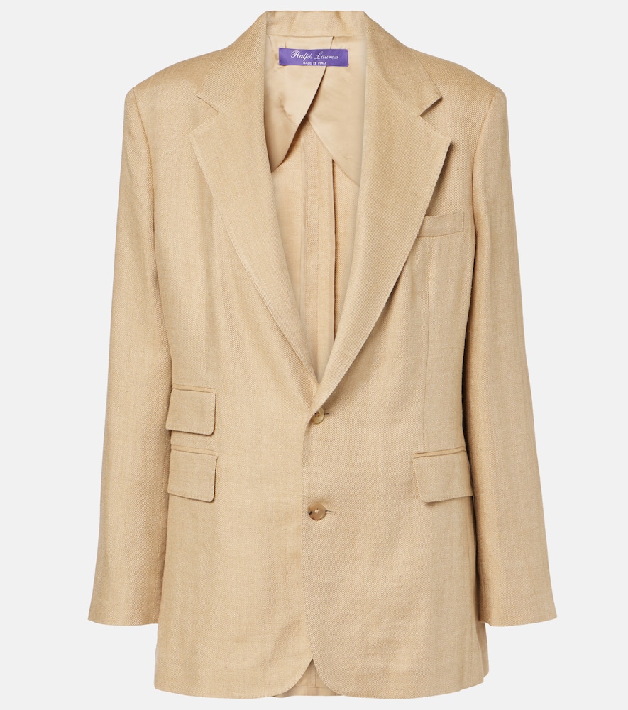 Russel silk and linen blazer