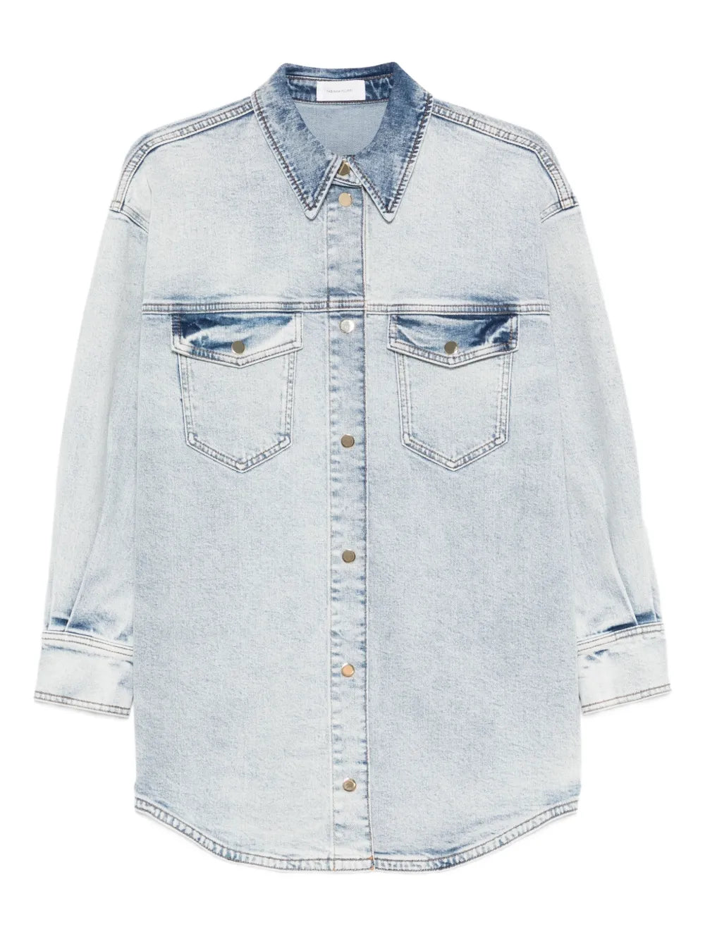 Light Blue Chambray Shirt — Light Blue