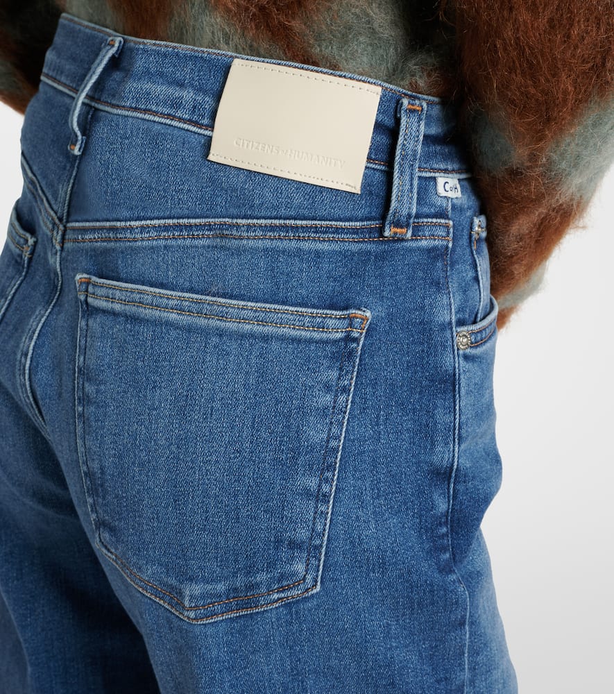Palma high-rise straight jeans