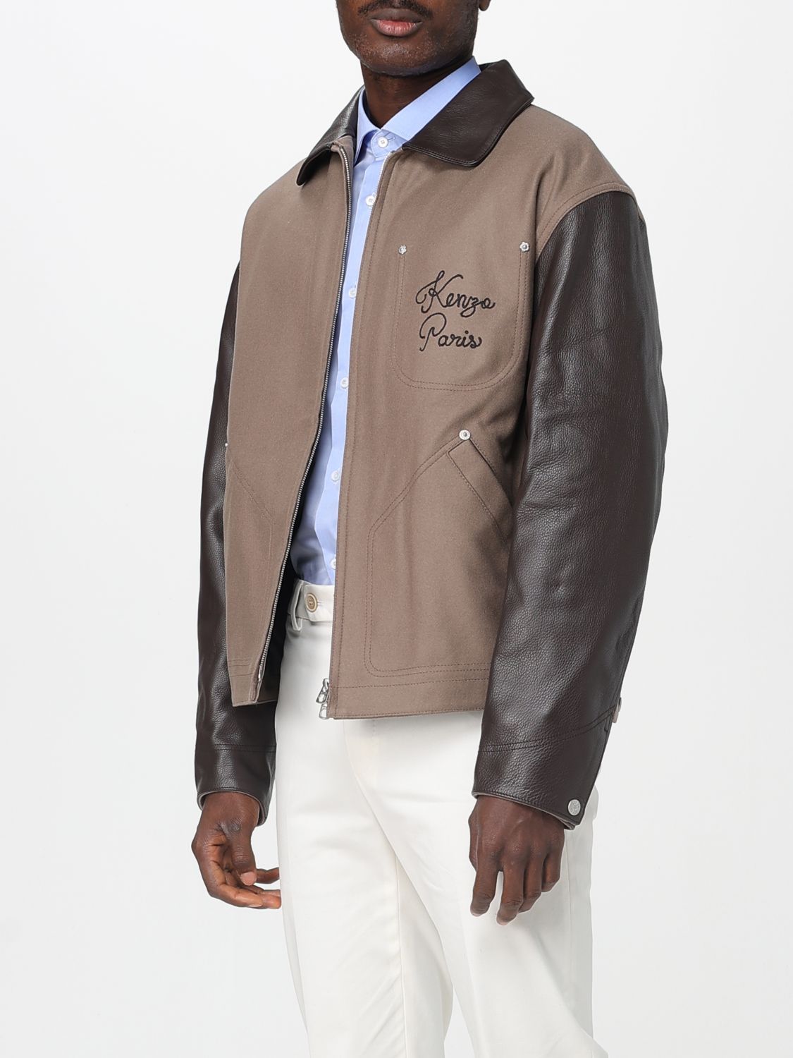 Jacket Men color Dove Grey