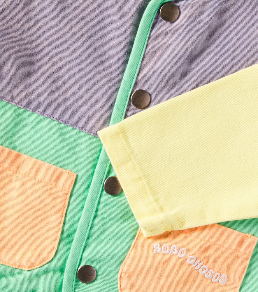 Bobo Choses Baby colorblock cotton jacket