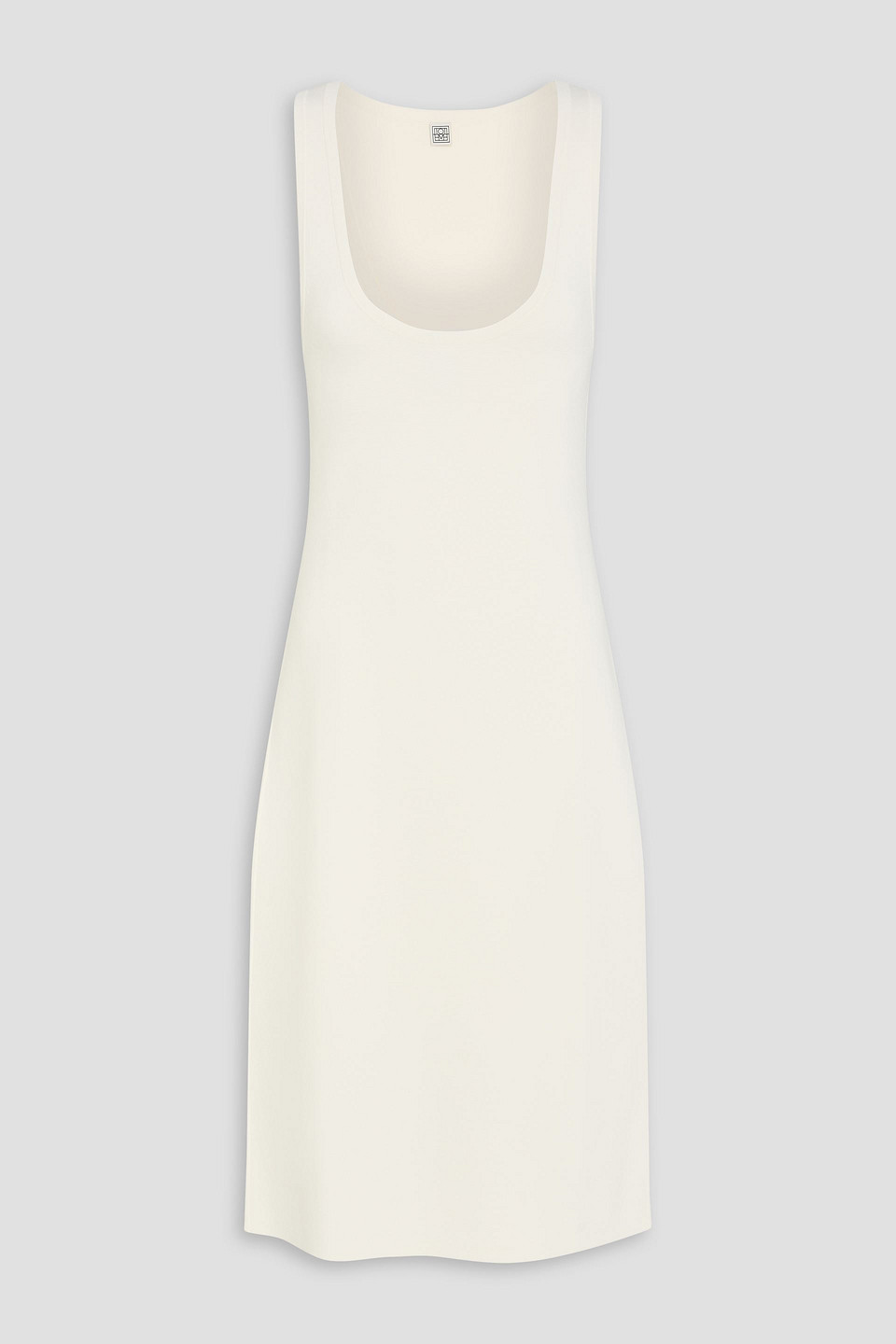 Stretch-knit dress - White - XS