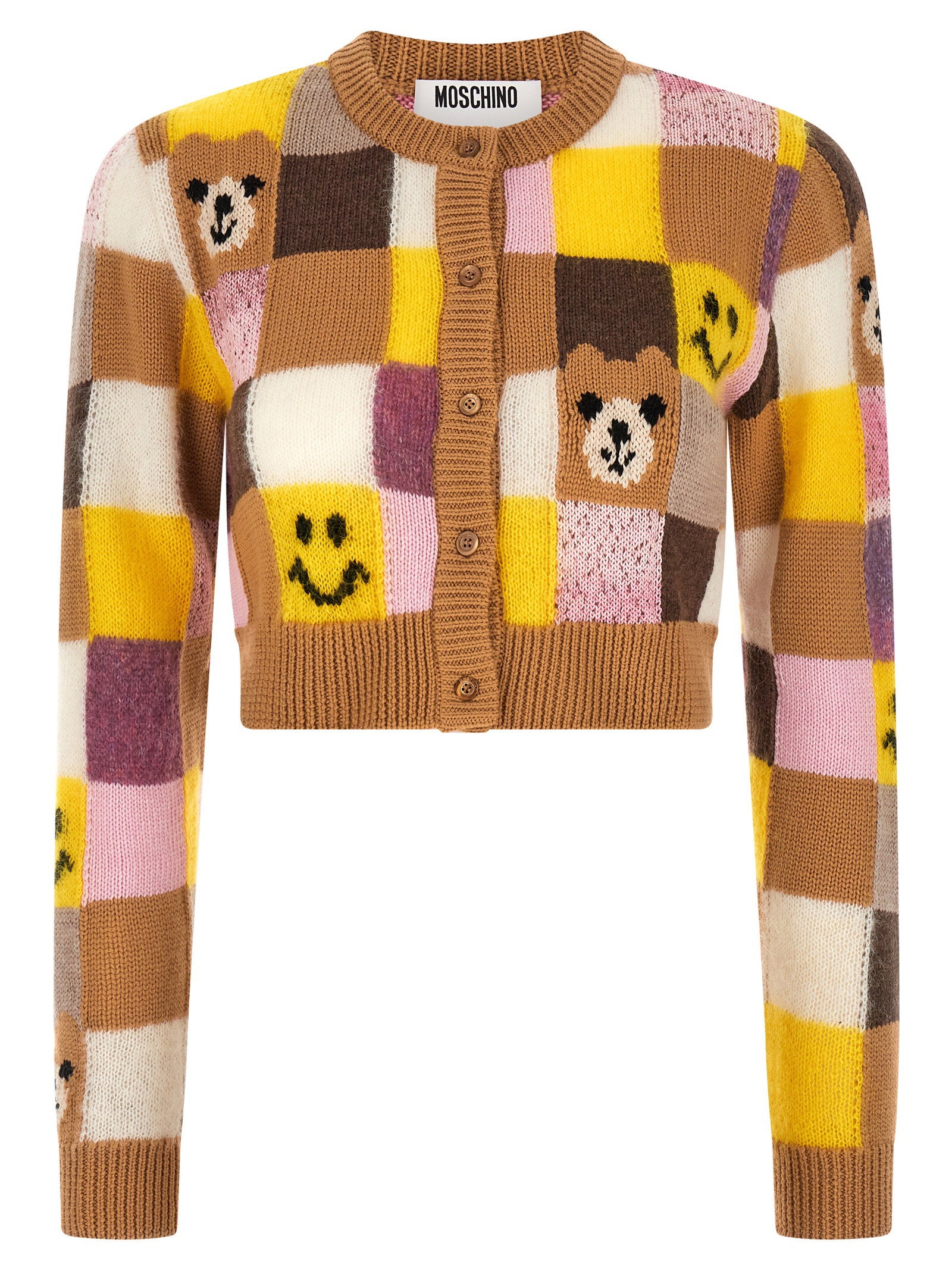 Smiley® E Teddy Bear Cardigan