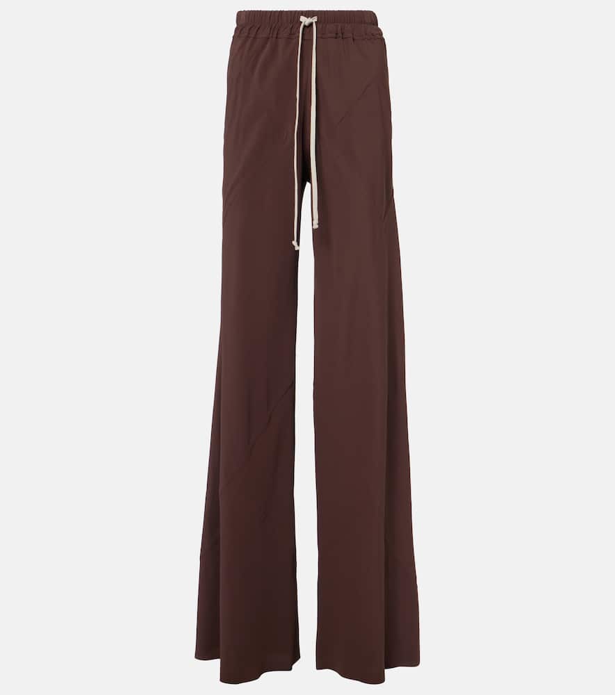 Dietrich Drawstring crêpe cady straight pants