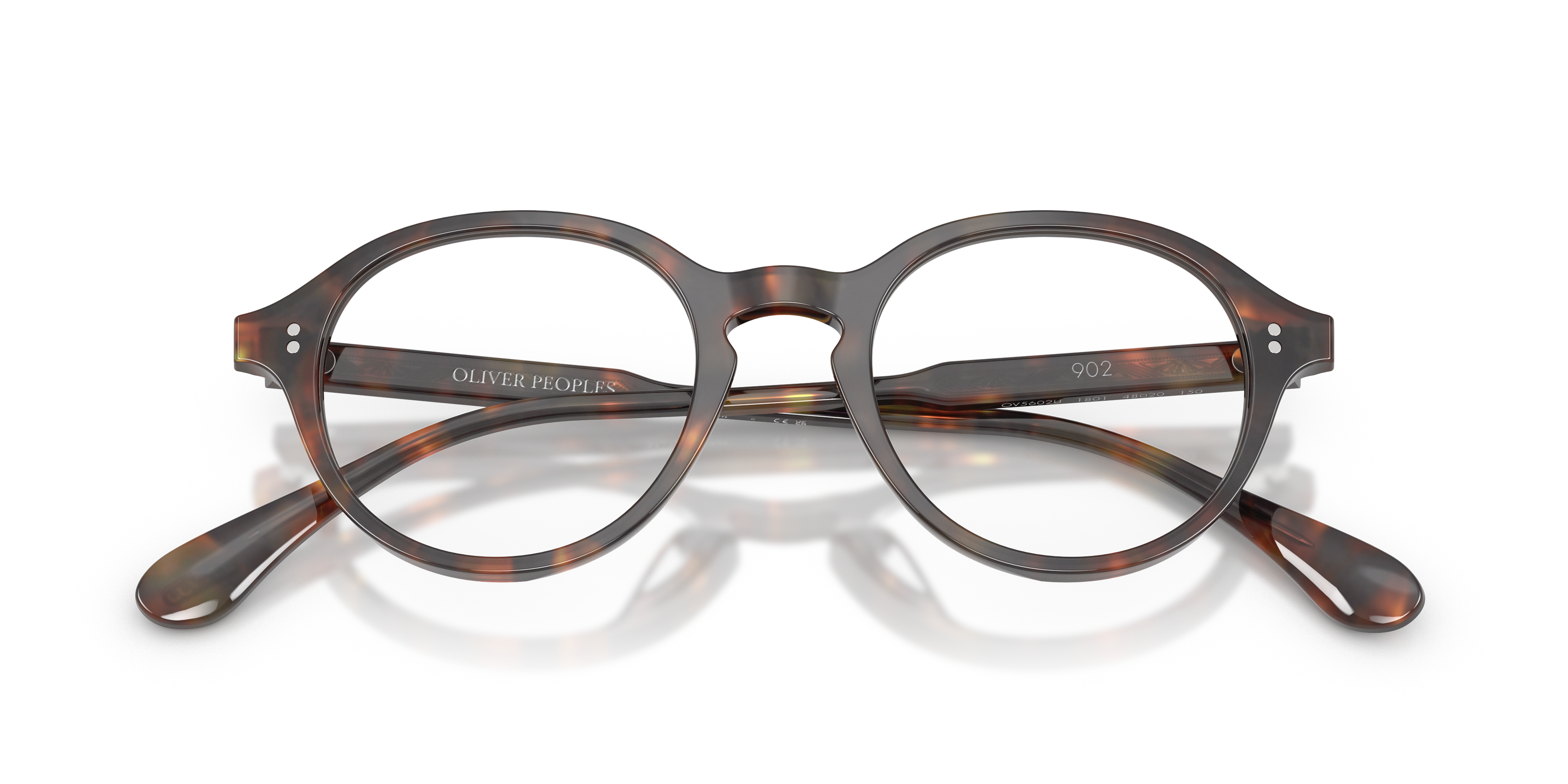 Oliver Peoples Unisex Oliver Peoples OV5602U 902 1801 Optische Fassungen Acetat Braun Transparent Pantos Norma