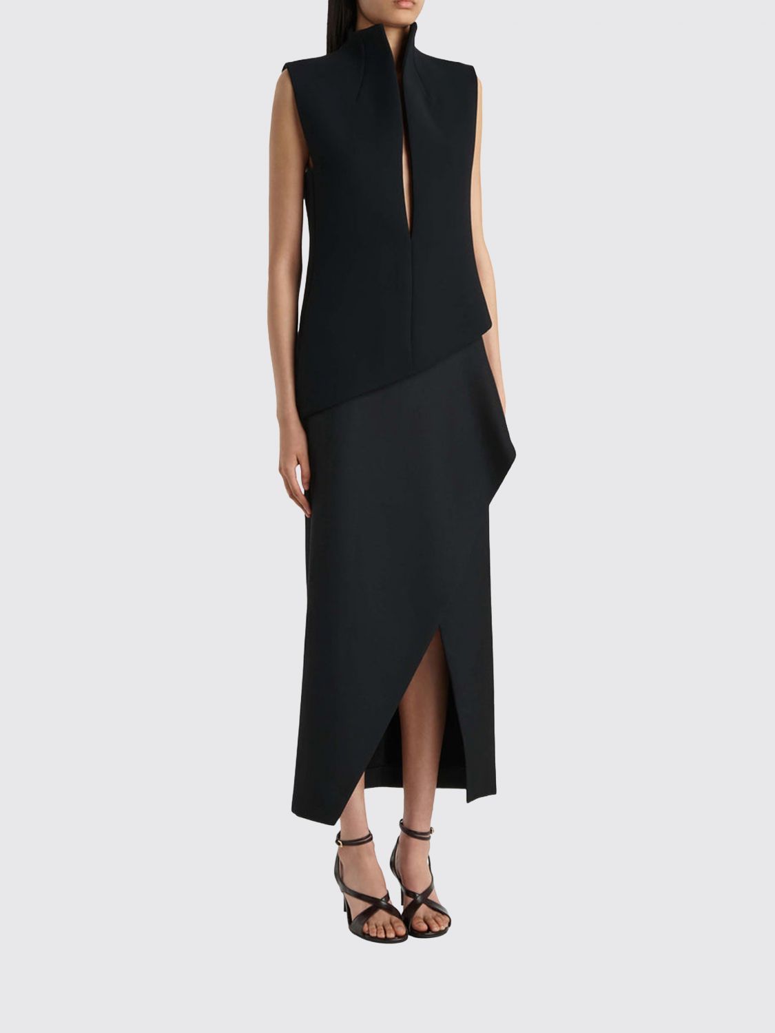 Skirt Woman color Black