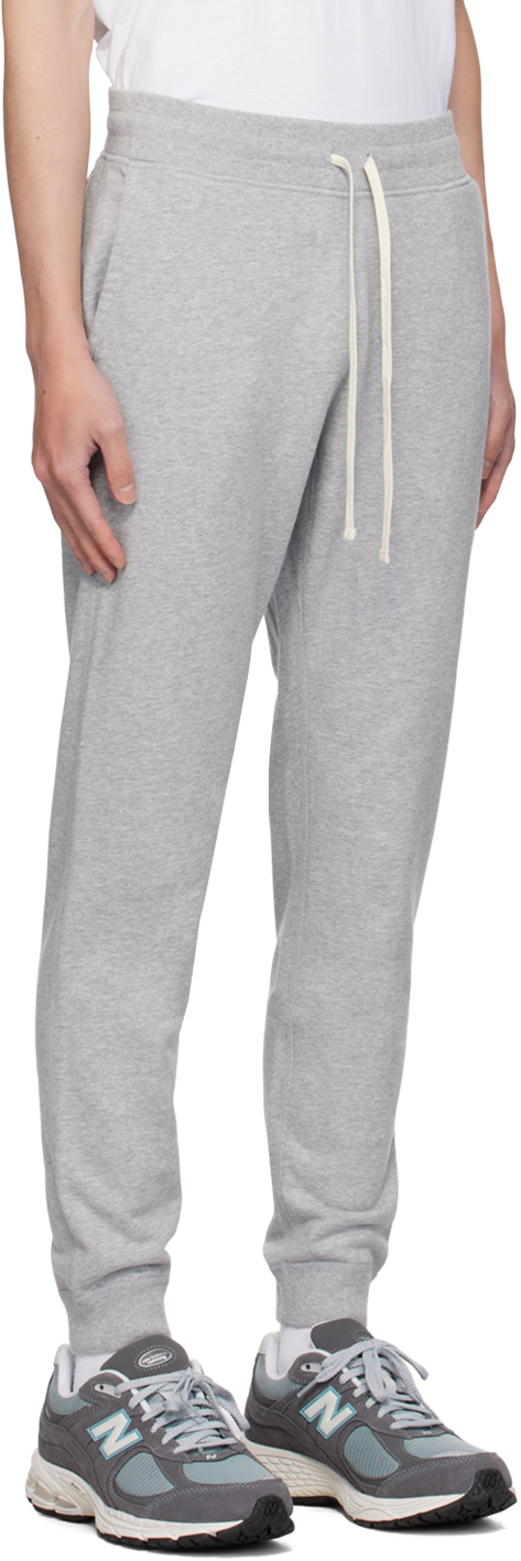Reigning Champ Gray Midweight Slim Sweatpants