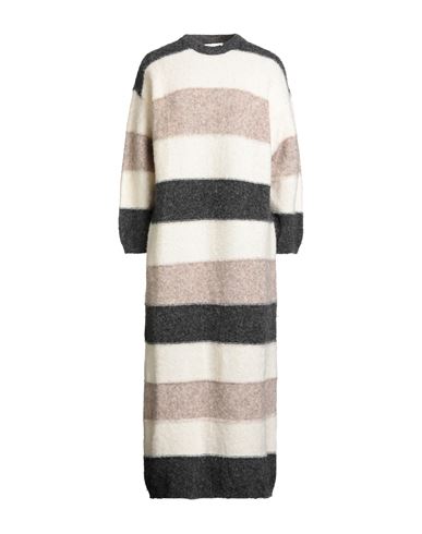 Woman Maxi dress Ivory Size ONESIZE Merino Wool, Polyester, Polyamide