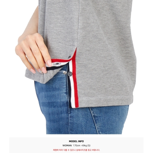 Rwb Stripe Relaxed Piqué Tee
