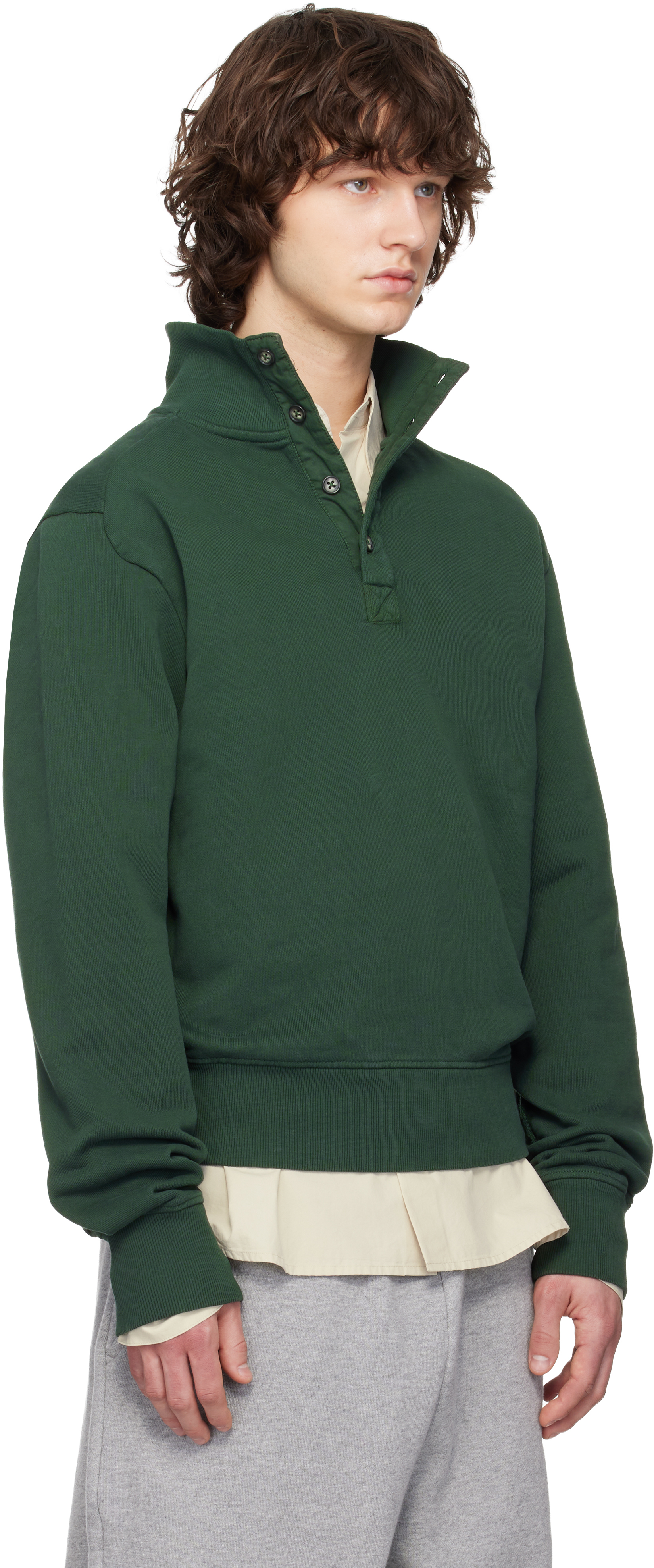 Green Port Pullover Sweatshirt