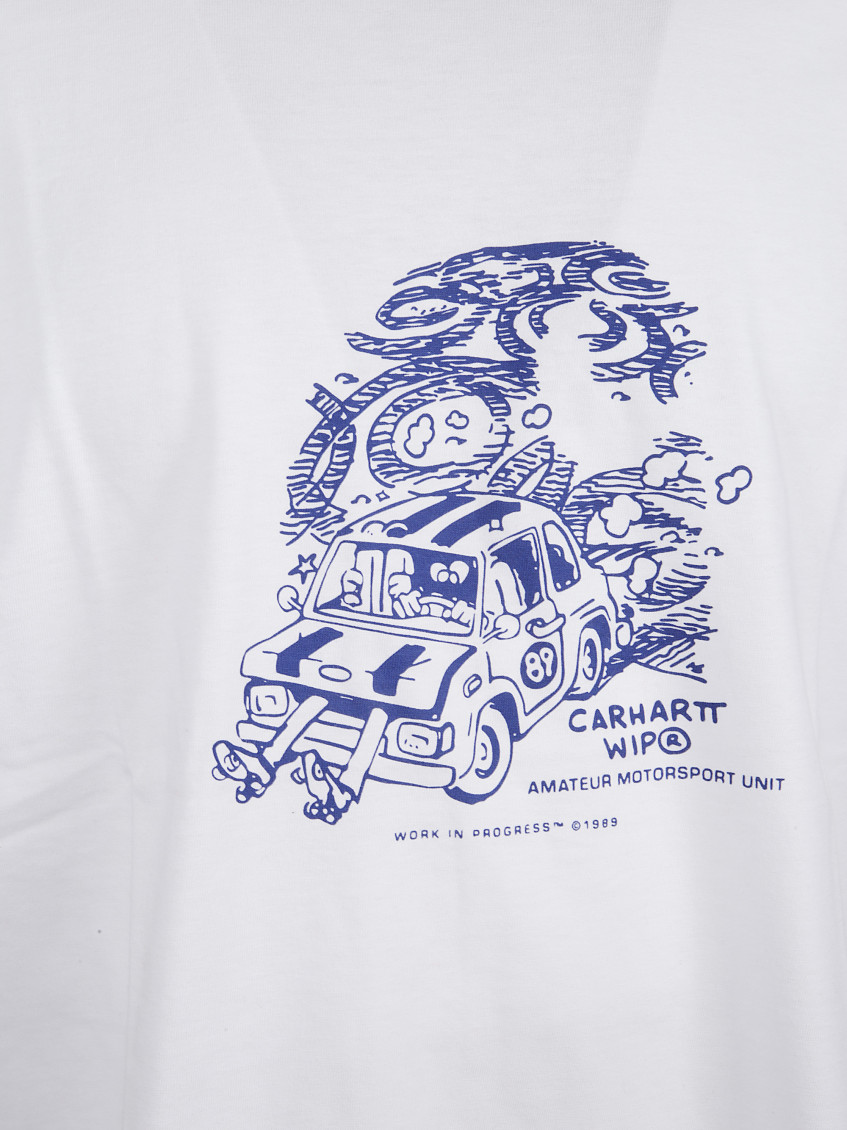 White Printed T-shirt