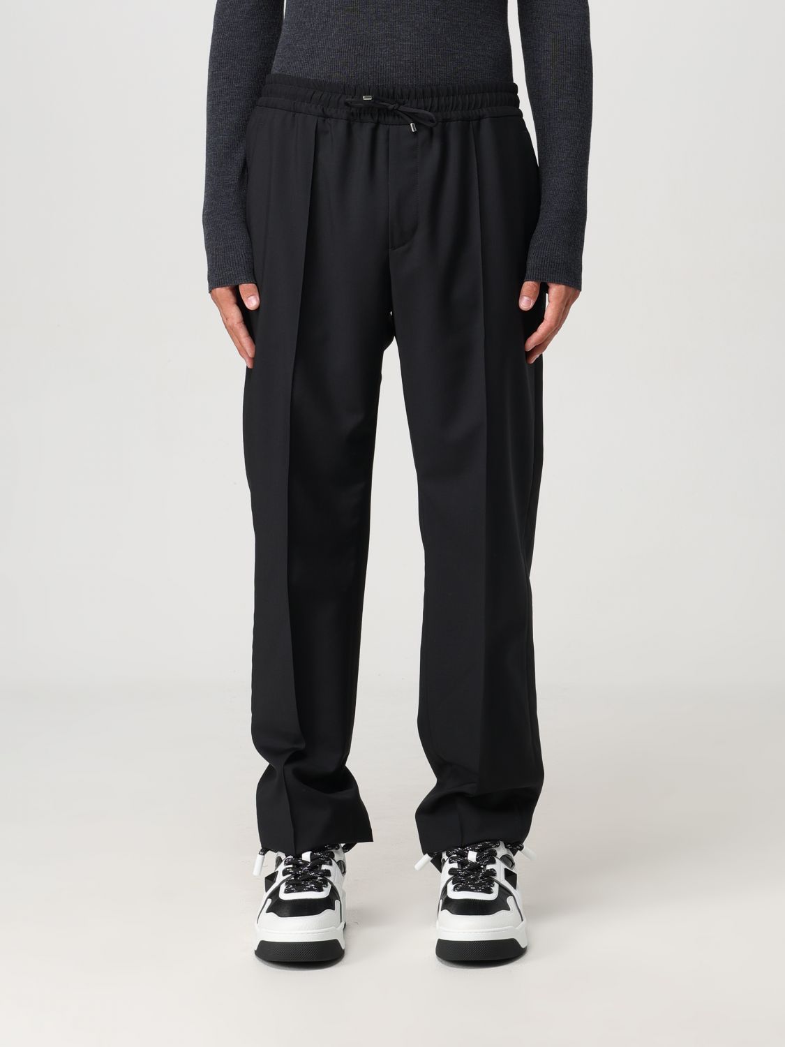 Pants Men color Black