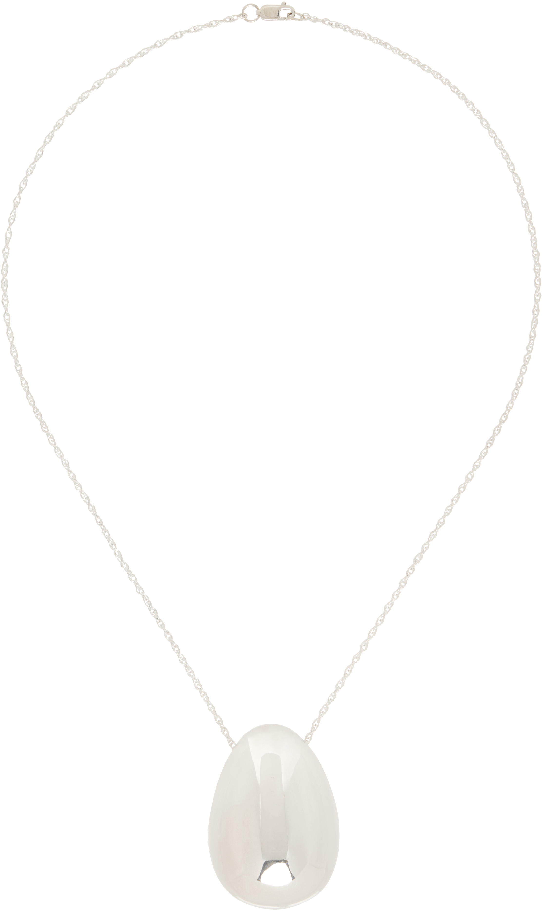 Egg Pendant Necklace