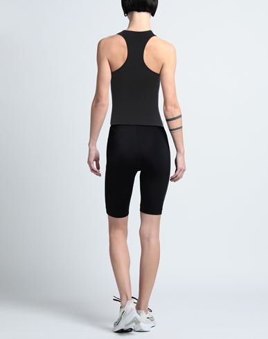 Woman Tank top Black Size 2 Viscose, Polyamide, Elastane