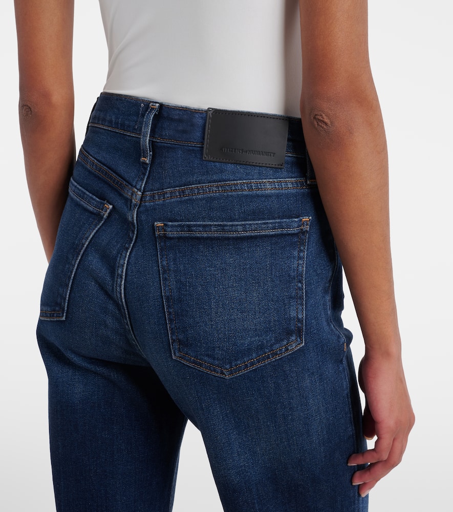 Kimberly mid-rise flared jeans