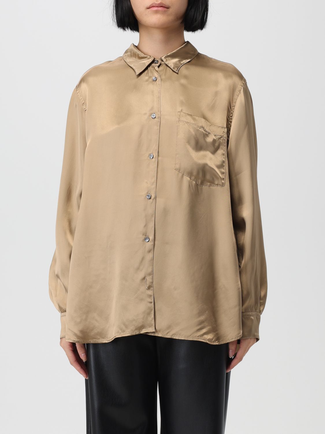 Shirt Woman color Gold