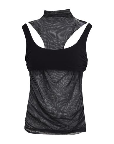 Woman Top Black Size XS Polyamide, Elastane