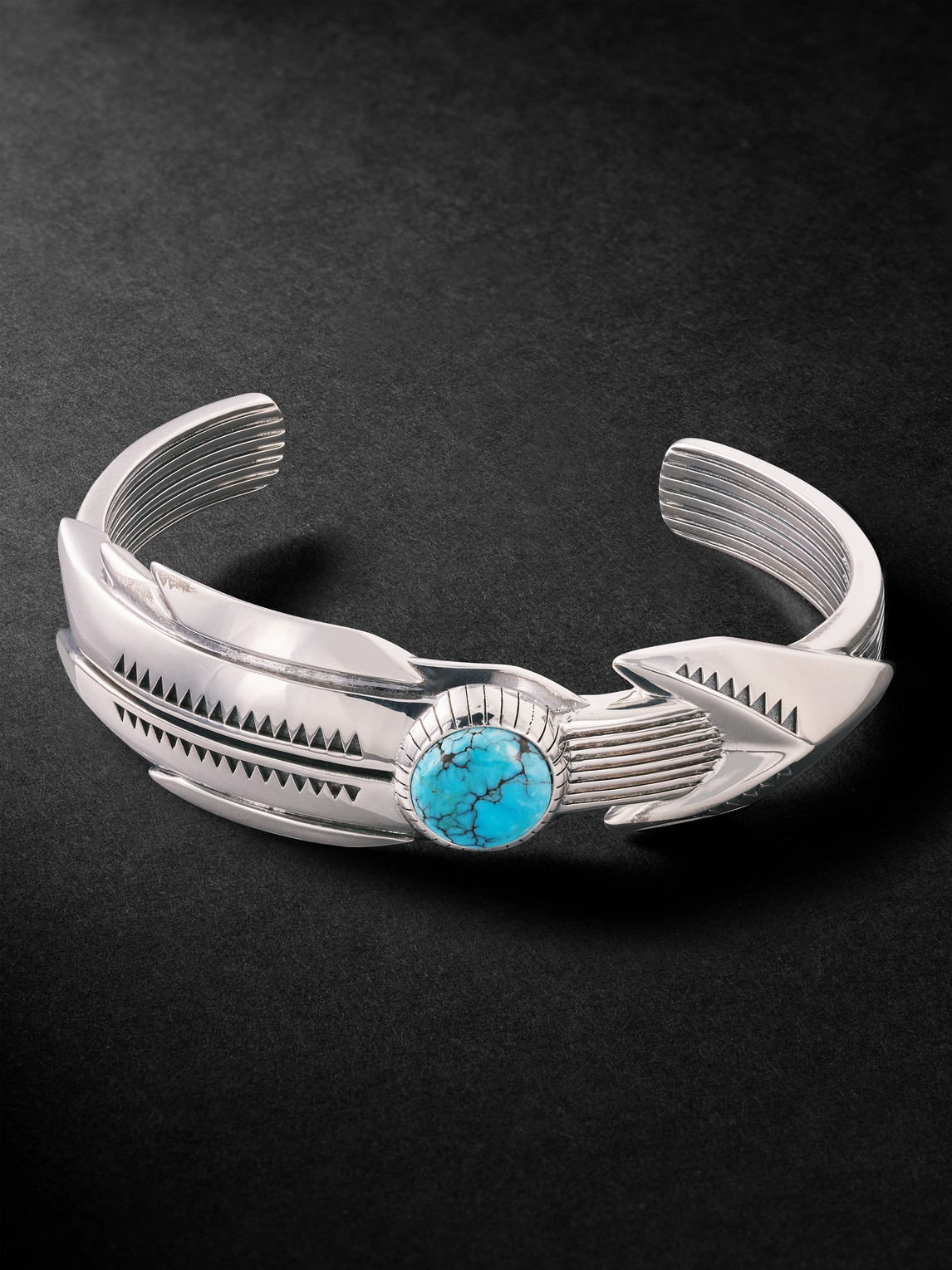 Natrona Limited Edition Silver and Turquoise Cuff