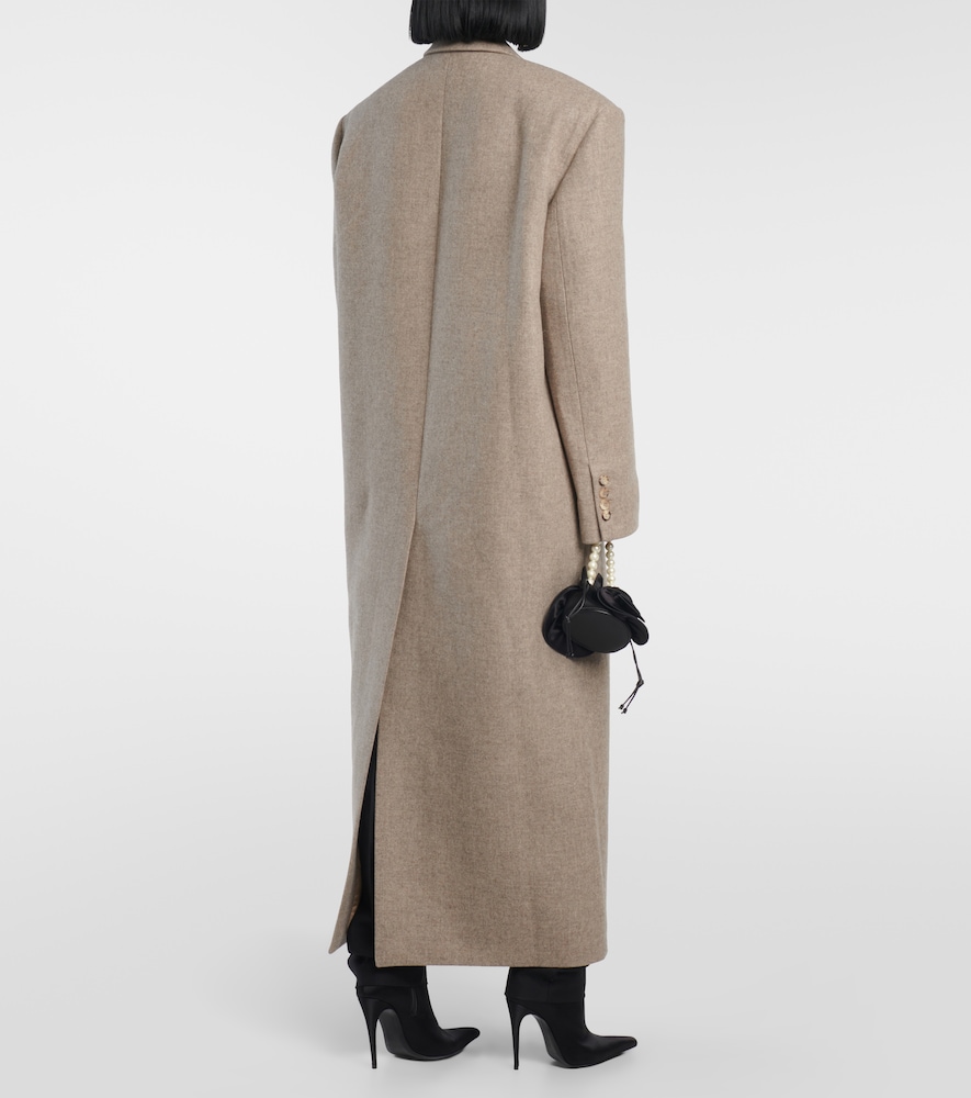 Wool-blend coat