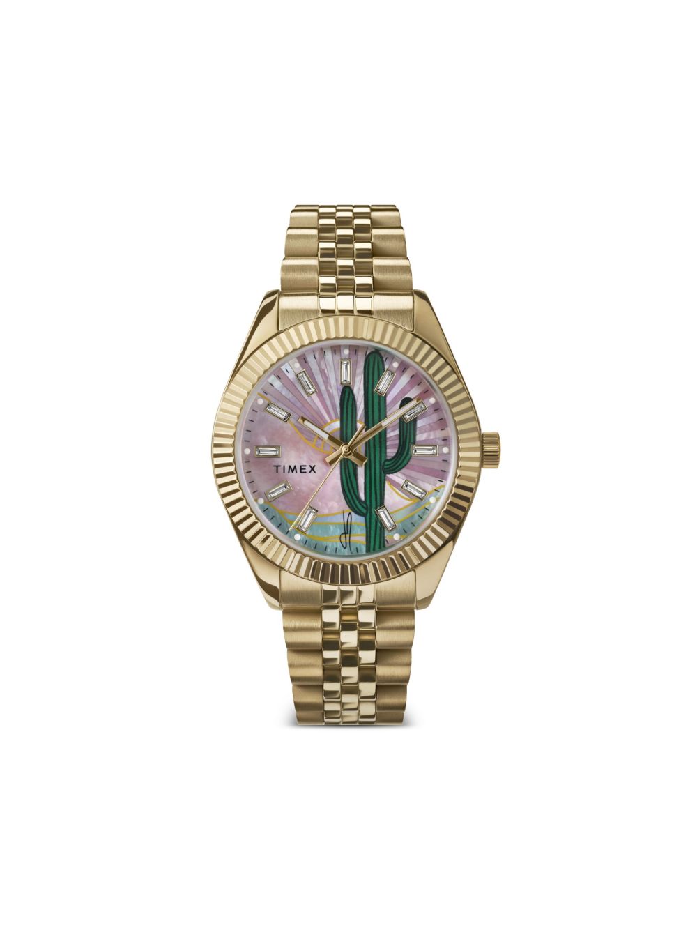 X Jacquie Aiche round-face 36mm - Pink