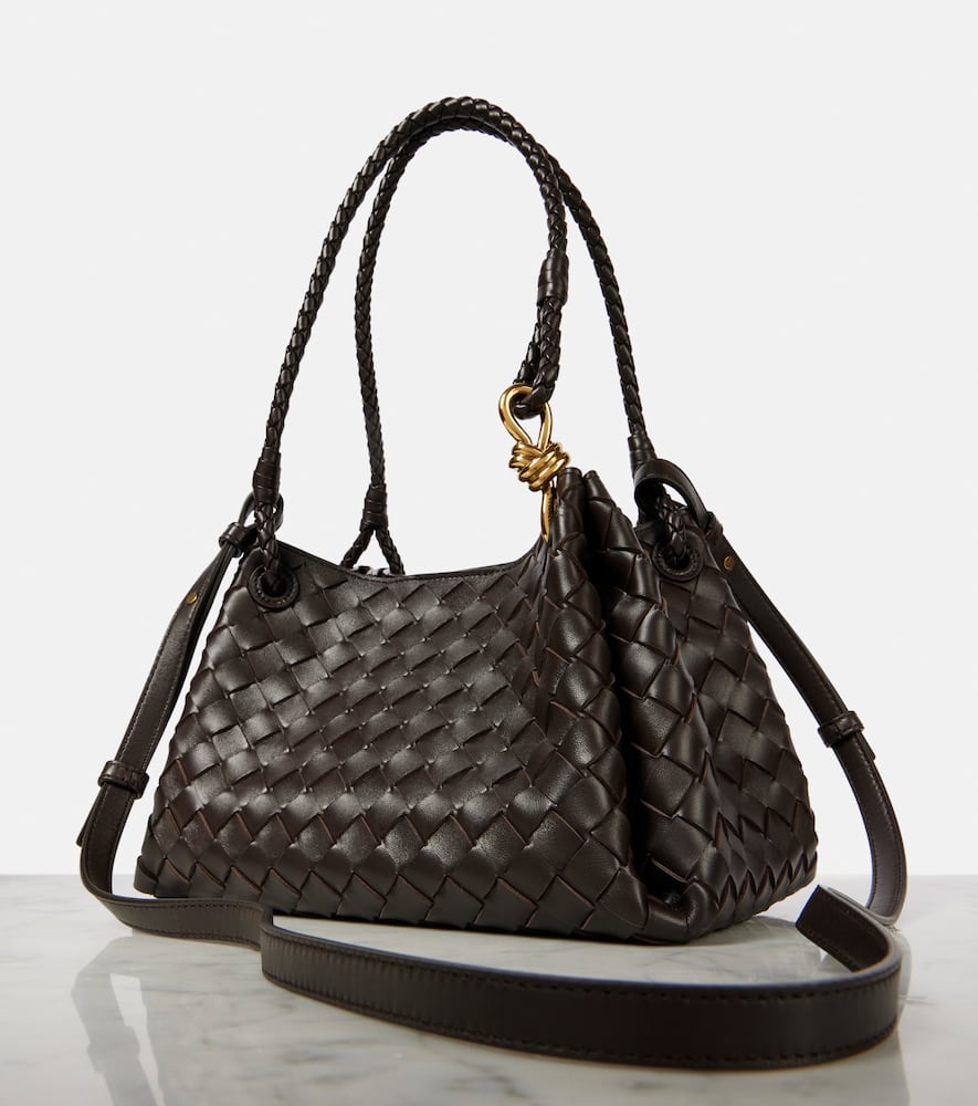 Bottega Veneta Parachute Medium Intrecciato leather tote bag