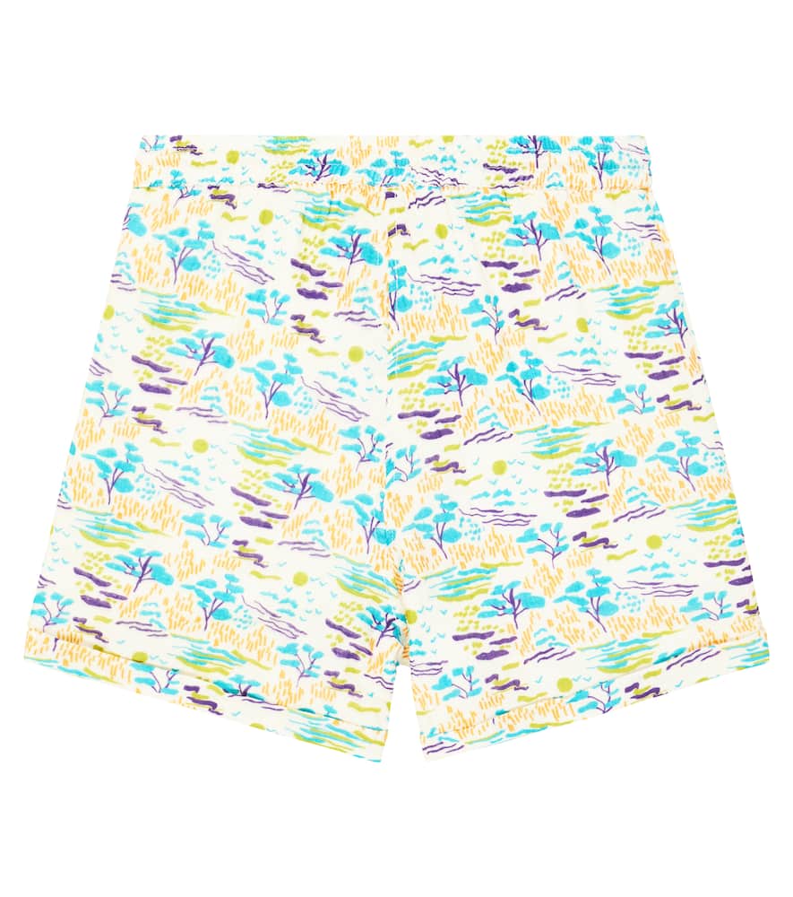 Louise Misha Aliki printed cotton shorts