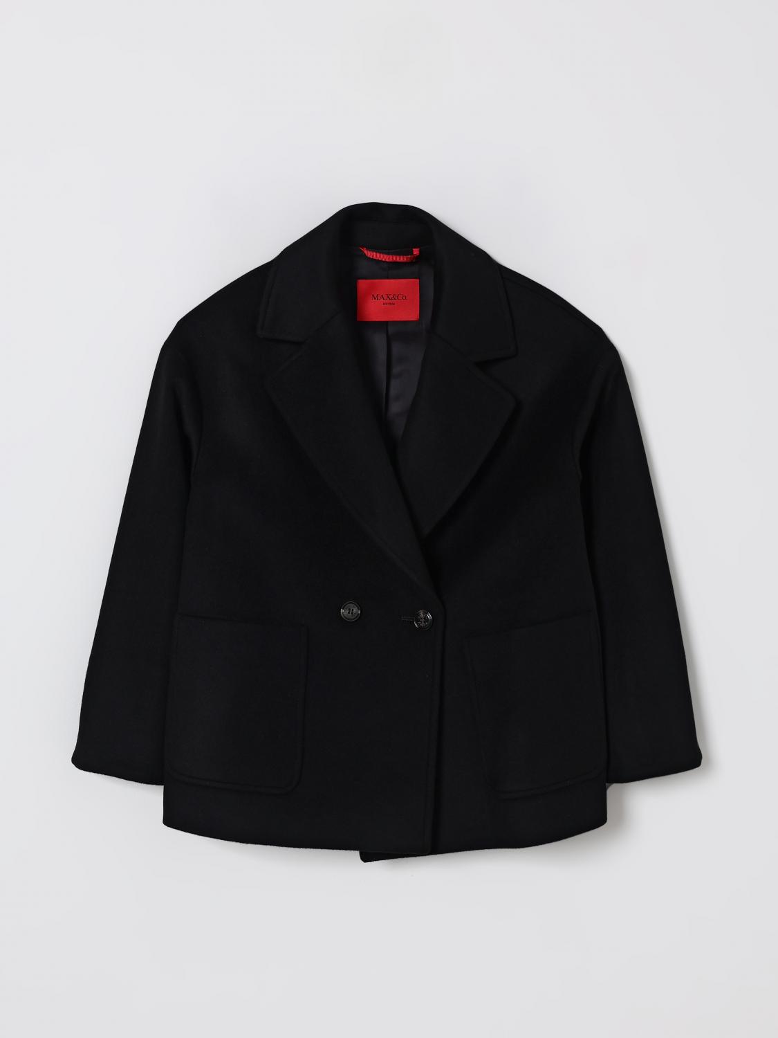 Coat Kids color Black