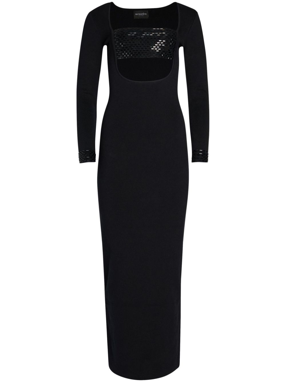 Raelle maxi dress - Black