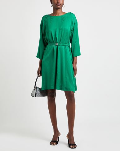 Boutique Moschino Woman Midi dress Emerald green Size 10 Viscose