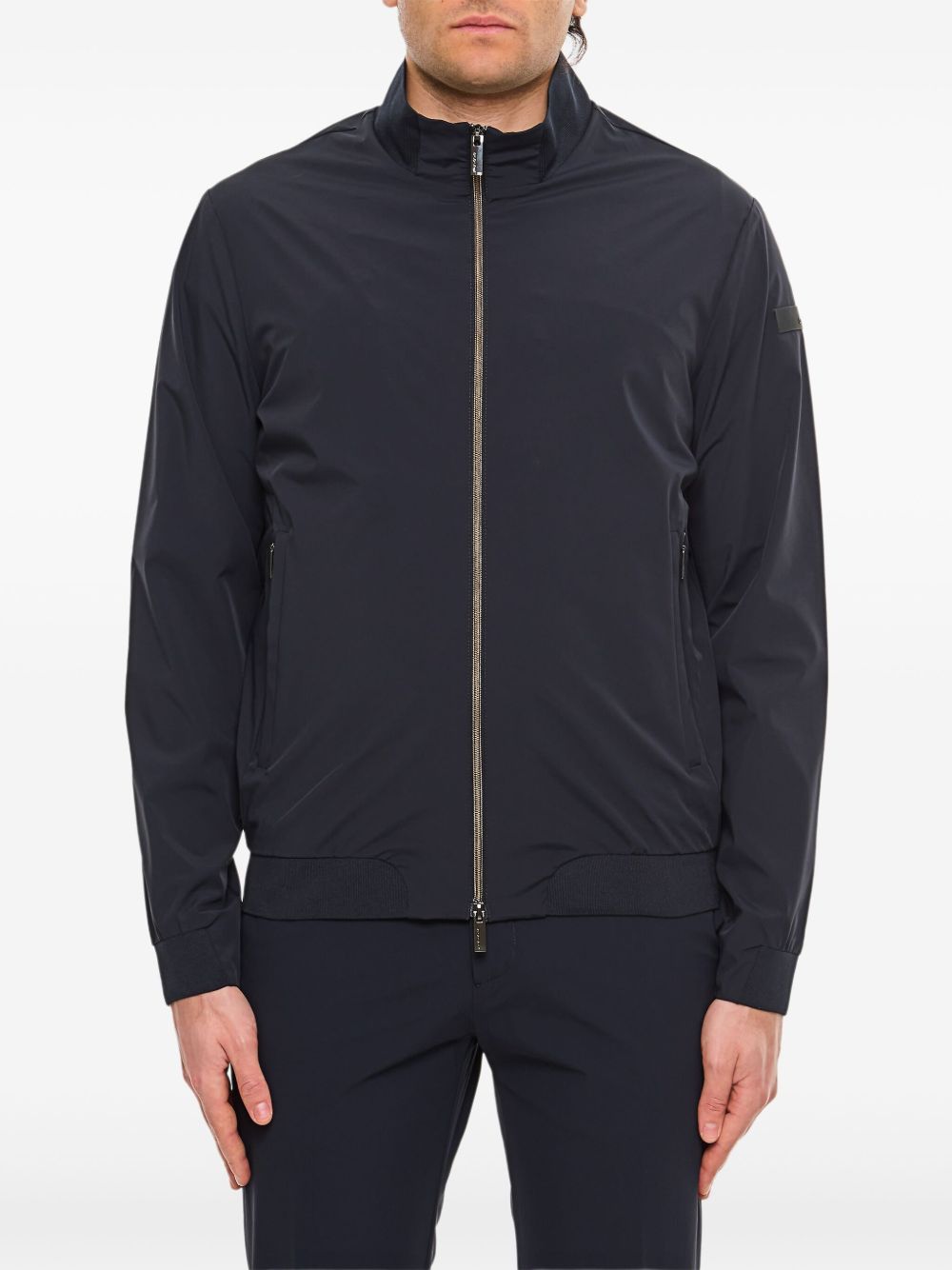 Zip-front lightweight jacket - Blue
