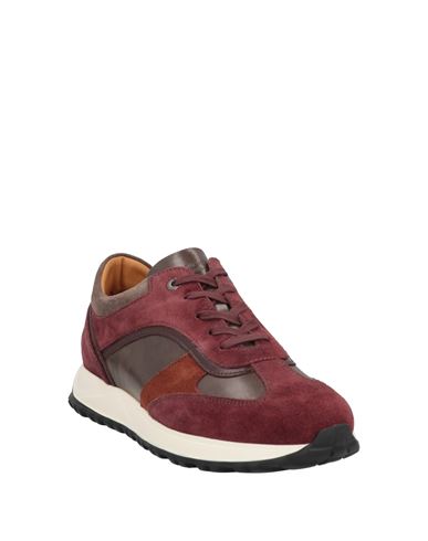 A. testoni Man Sneakers Burgundy