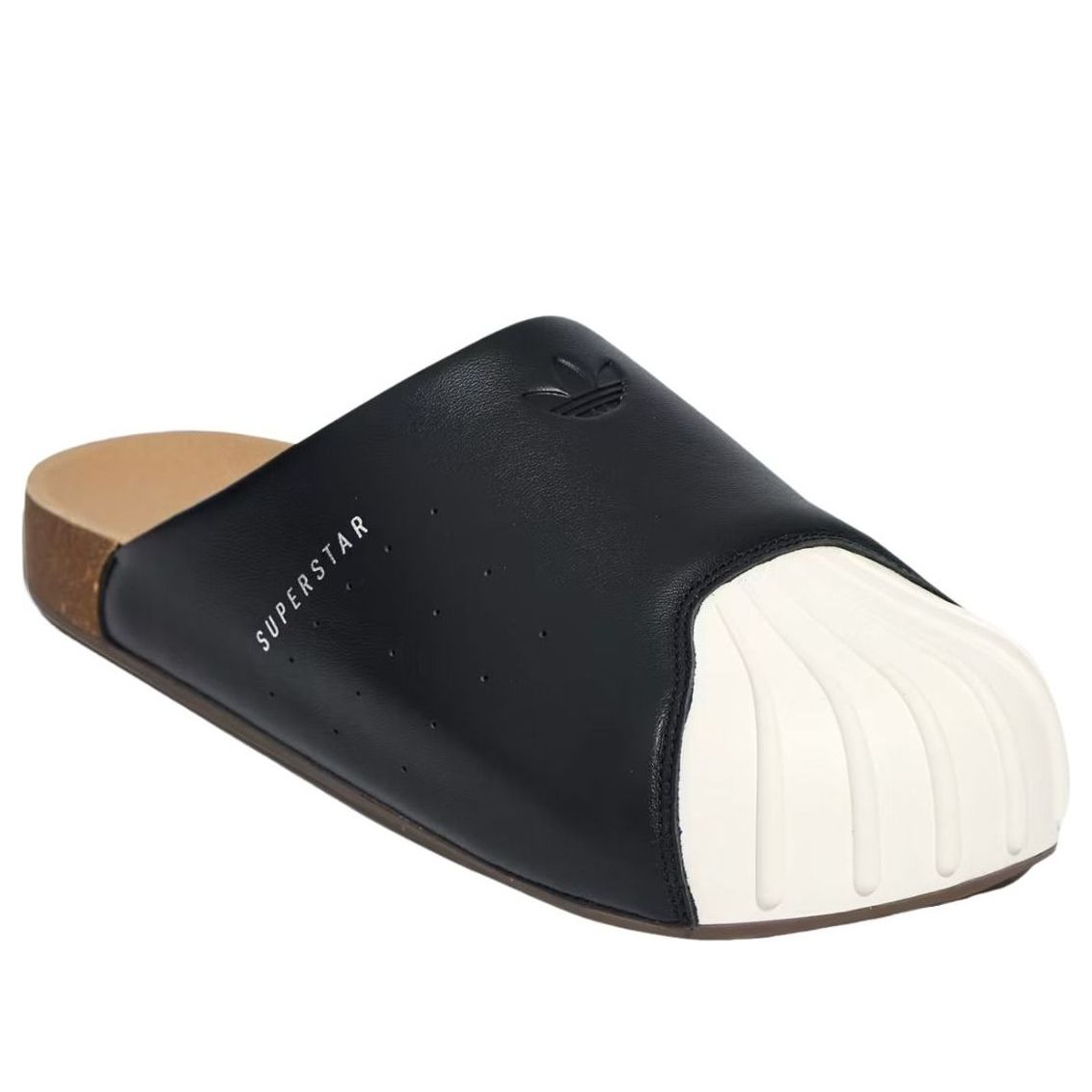 Adimule Superstar Slides 'Black Off White'