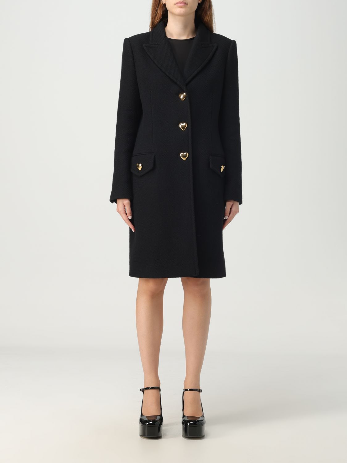 Coat Woman color Black