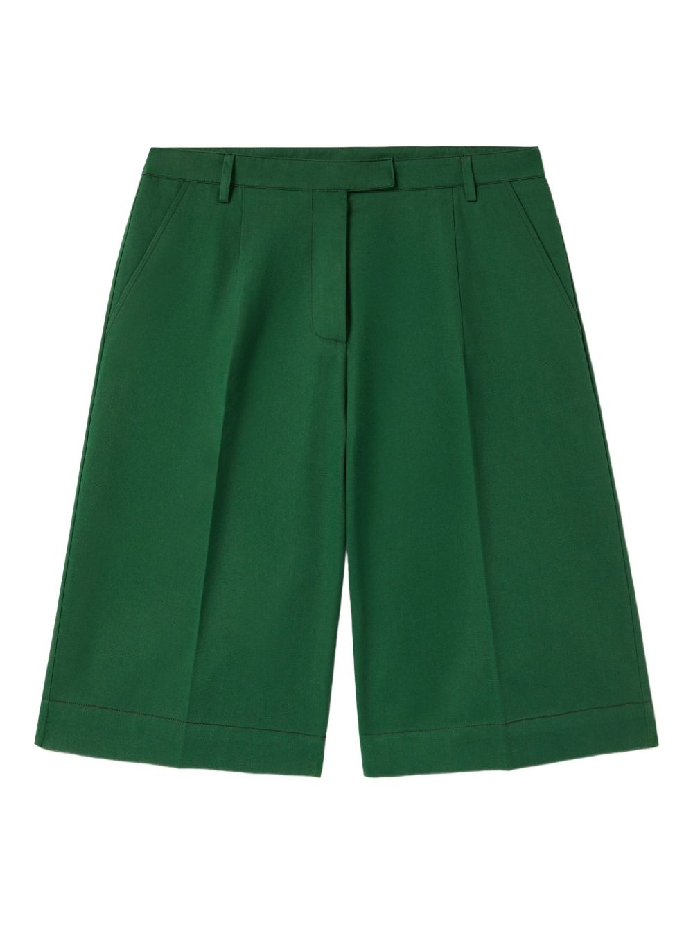 Tailored shorts - Green
