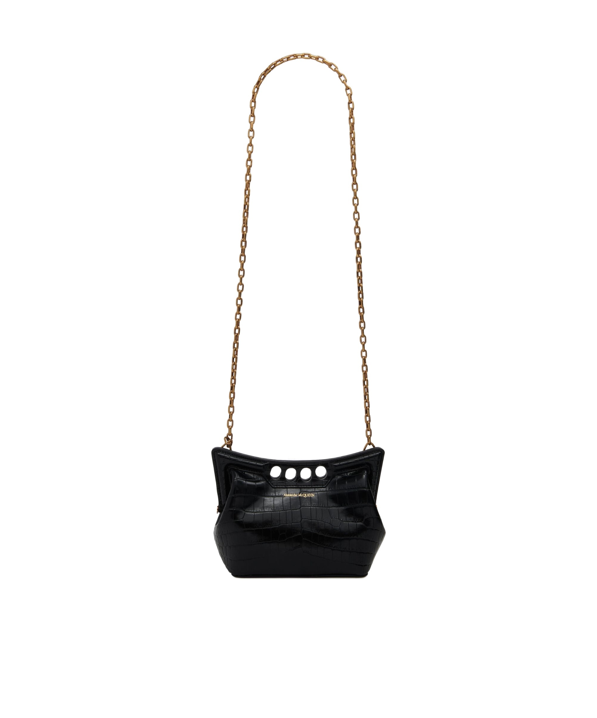 Mini The Peak Embossed Shoulder Bag