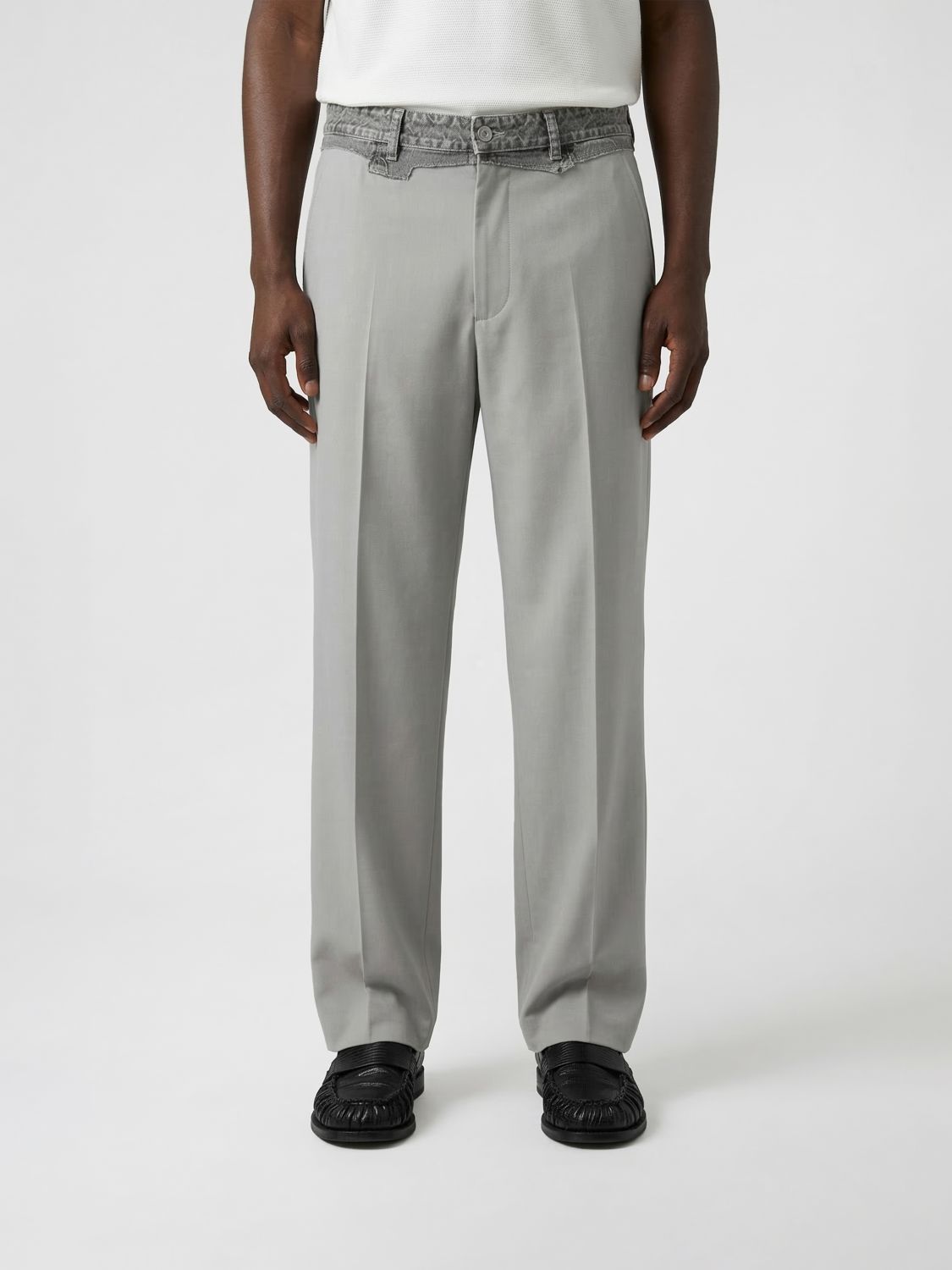 Pants Men color Grey