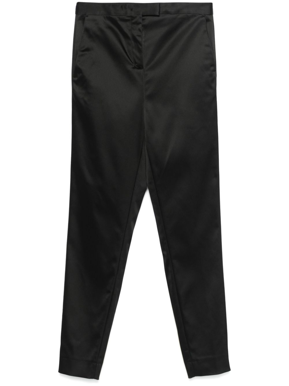 Satin trousers - Black