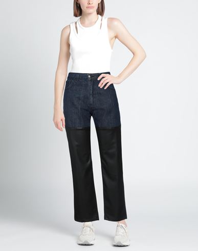 Woman Jeans Blue Size 26 Cotton, Polyurethane, Polyester