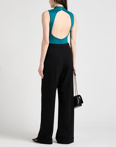 Elisabetta Franchi Woman Bodysuit Deep teal Size 4 Viscose, Elastane