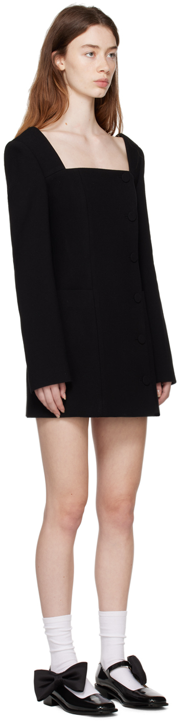 Black emma mini dress