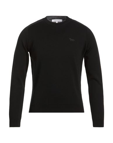Maison Kitsuné Man Sweater Black Size S Wool