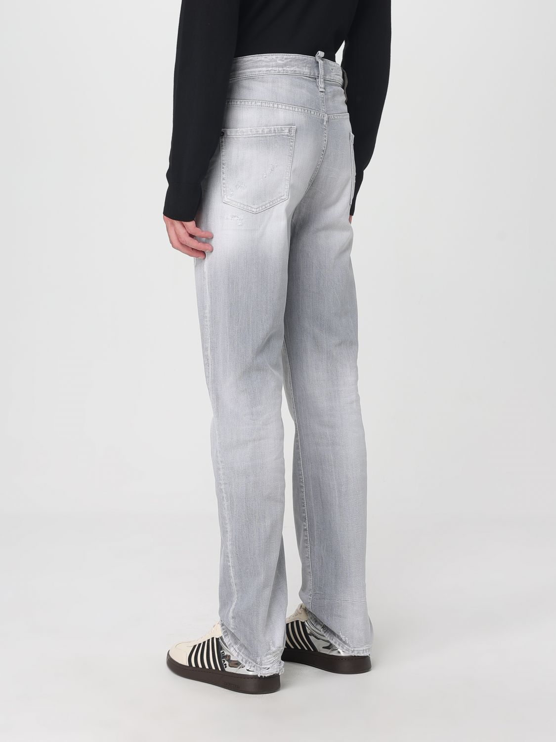 Jeans Men color Grey