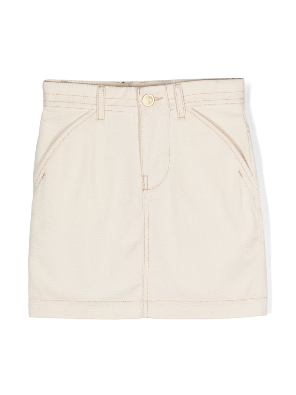 La Jupe de Nîmes cotton skirt - Neutrals
