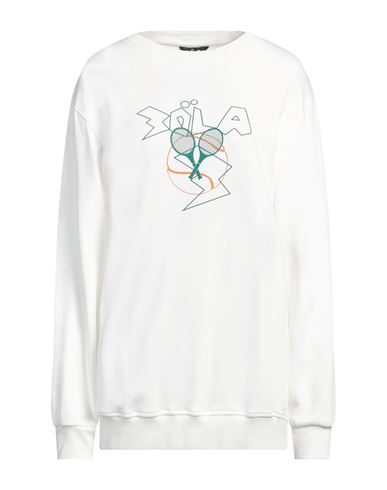 Bola Woman Sweatshirt White Size S Cotton