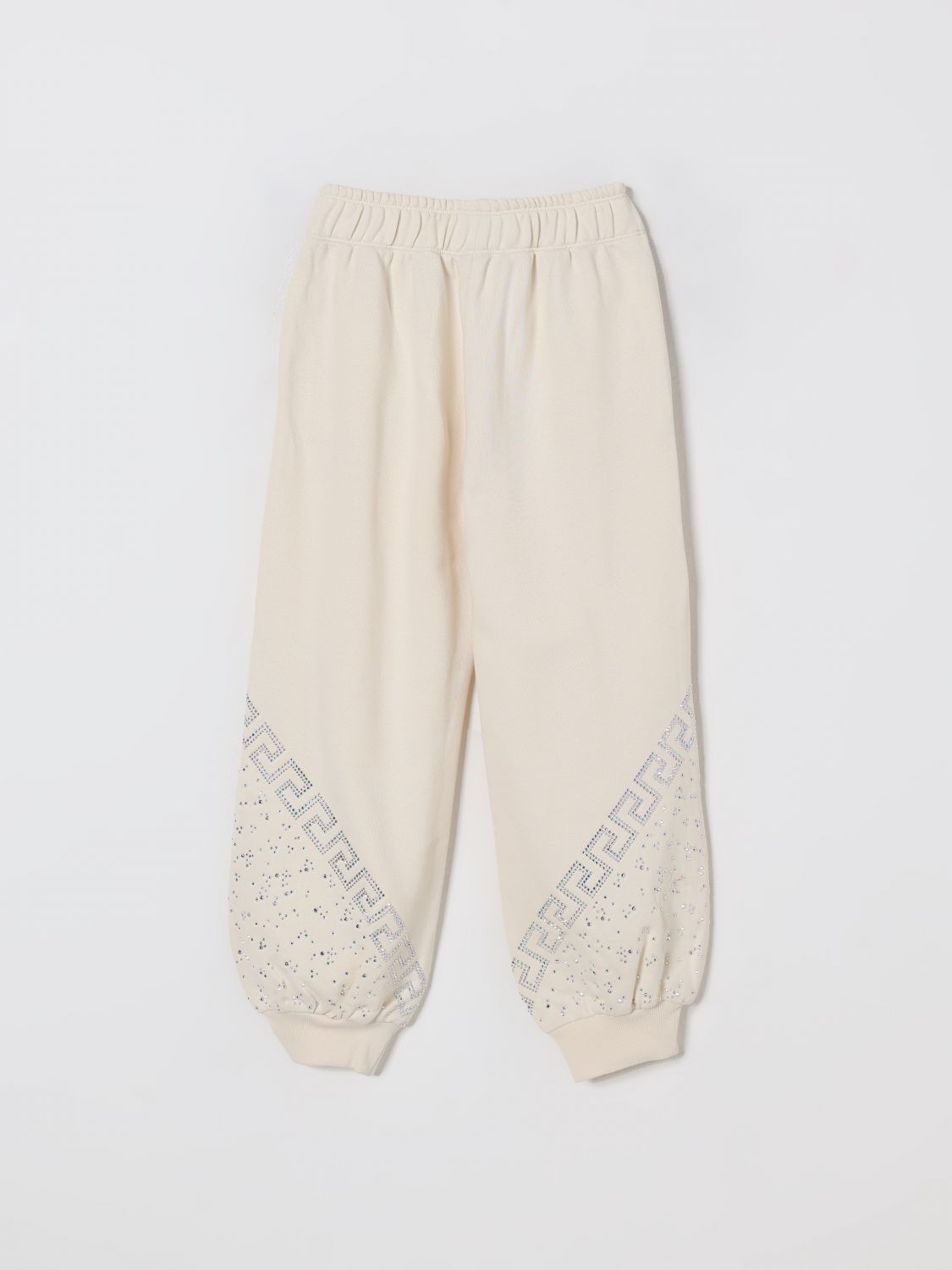 Pants Kids color Yellow Cream