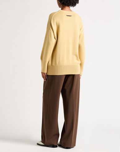 Woman Sweater Yellow Size M Cashmere