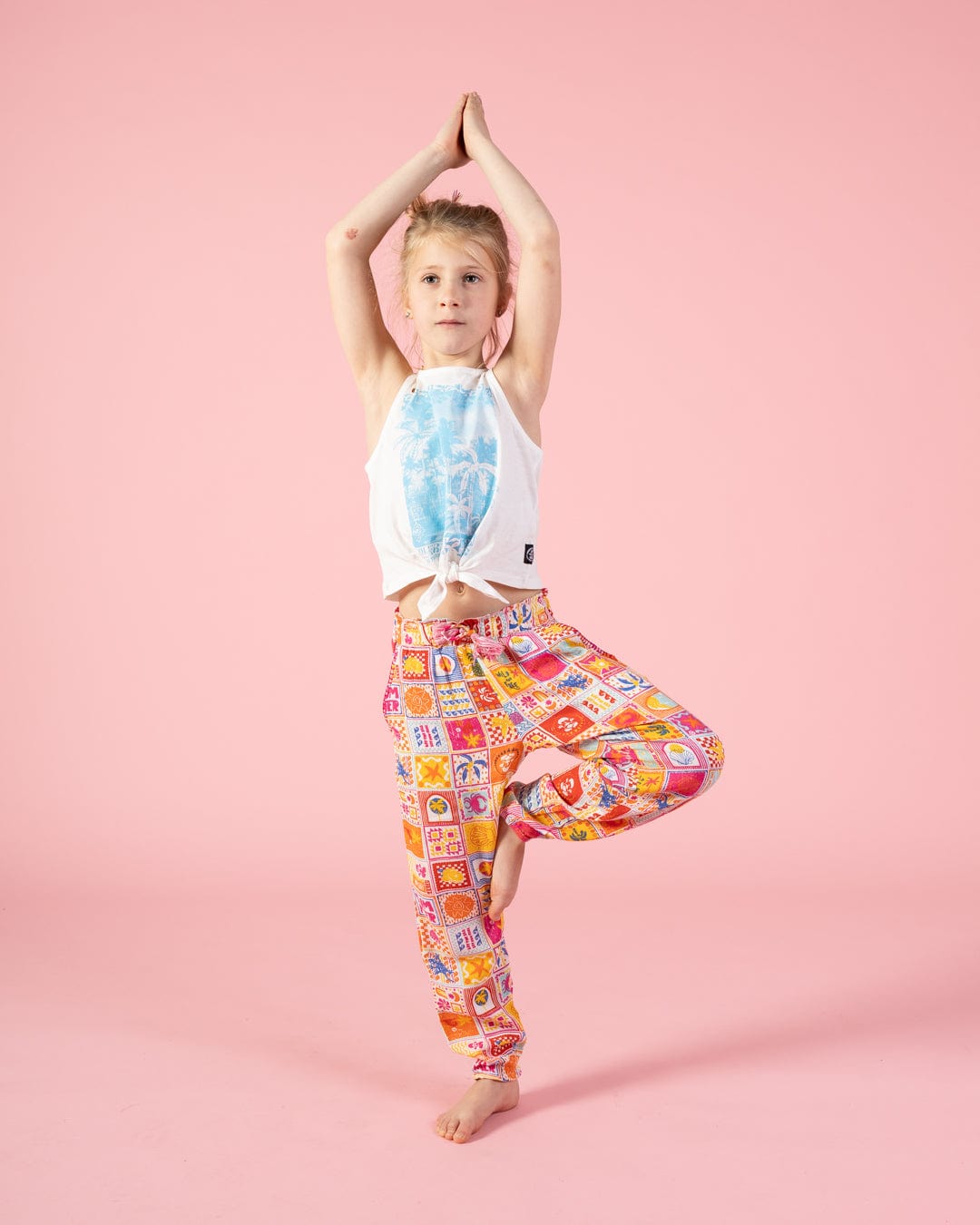 Saltrock Tiles Kids Trousers in Multi - : 9-10 Year
