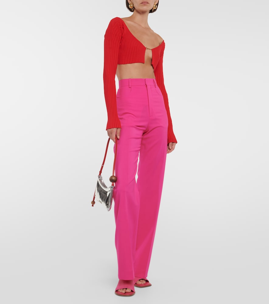 La Maille Pralù cropped cardigan